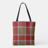 Tote Bag MacBain MacBean Scottish Clan Tartan Plaid (Dos)