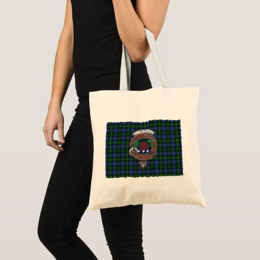 Tote Bag MacEwan/MacEwen Clan Badge Tartan Fourre-tout (Devant (produit))