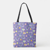 Tote Bag Machine à coudre Love Violet (Dos)