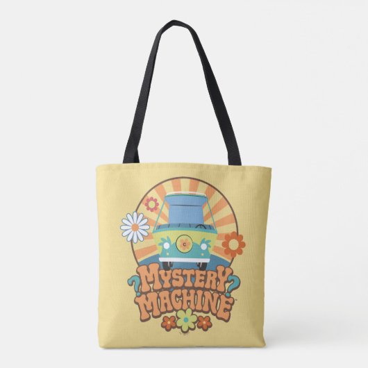 Tote Bag Machine de mystère Van Floral Graphisme (Dos)