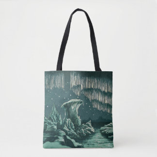 Tote Bag MacKenzie - Aurore Boréale à des latitudes élevées