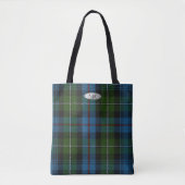 Tote Bag MACKENZIE TARTAN Monogramme Fourre-tout Pour Elle (Devant)