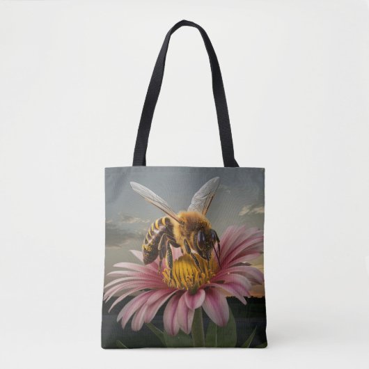 Tote Bag Macro Bee (Devant)