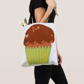 Tote Bag Mad À Propos D'Un Amusant Dessin De Muffin Géant (De près)