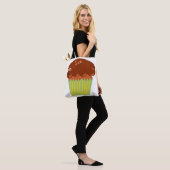 Tote Bag Mad À Propos D'Un Amusant Dessin De Muffin Géant (Sur le modèle)