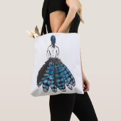 Tote Bag Madame de geai bleu (De près)