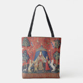 Tote Bag Madame et la licorne : "À mon seulement desire (Dos)