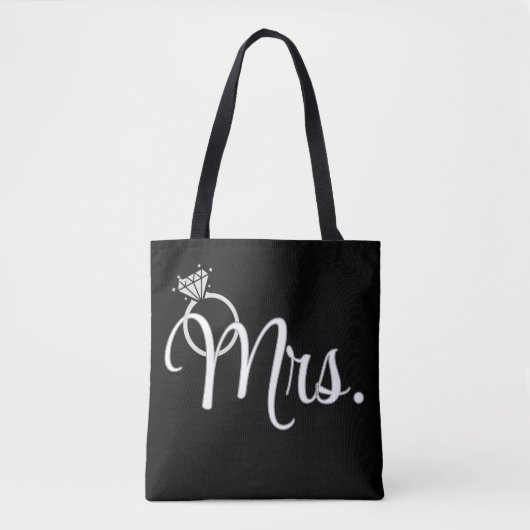 Tote Bag Madame jeune mariée (Devant)