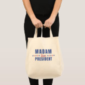 Tote Bag Madame la Présidente Election 2024 Kamala Harris (Devant (produit))