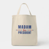 Tote Bag Madame la Présidente Election 2024 Kamala Harris (Dos)