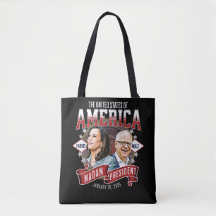 Tote Bag Madame le Président Harris Walz 2024 - Histoire