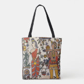 Tote Bag Madhubani Fourre-tout (Dos)