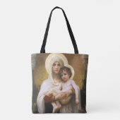 Tote Bag Madone des roses de Bouguereau (Dos)