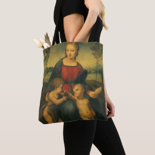 Tote Bag Madone du Chardonneret par Raphaël Sanzio