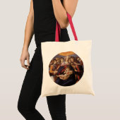 Tote Bag Madone et Enfant avec des Anges de Sandro Botticel (Devant (produit))