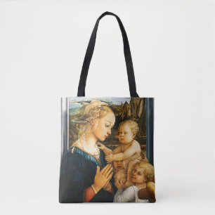Tote Bag Madonna avec enfant et deux anges, Filippo Lippi
