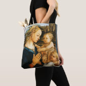 Tote Bag Madonna avec enfant et deux anges, Filippo Lippi (De près)