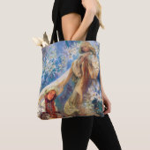 Tote Bag Madonna de la Lily, Mucha (De près)