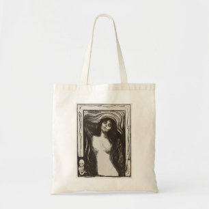 Tote Bag Madonna Liebendes Weib (1895) par Edvard Munch