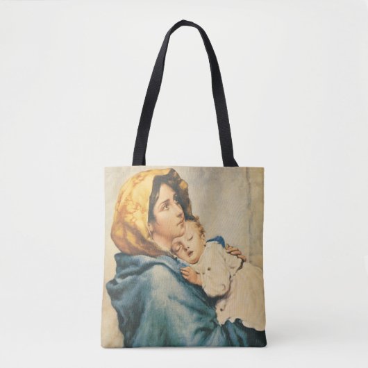 Tote Bag Madonna of the streets - Roberto Ferruzzi (Devant)
