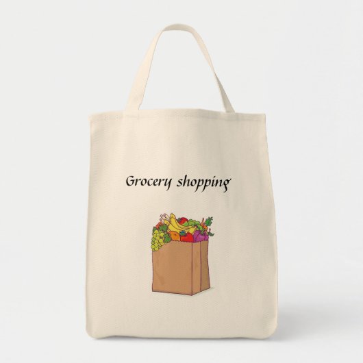 Tote Bag Magasin d'alimentation (Devant)