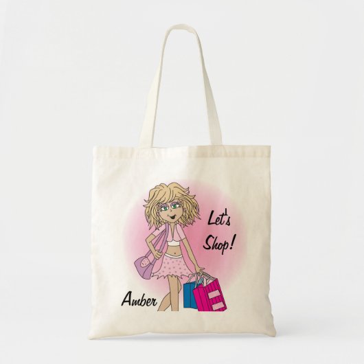 Tote Bag Magasinons la fille ! (Devant)