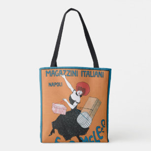 Tote Bag Magasins Italiens Art Nouveau vintage par Capiello