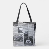 Tote Bag Magazine de chats (Dos)