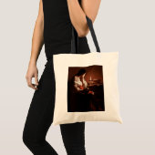 Tote Bag Magdalene avec la flamme fumante, La Tour (Devant (produit))