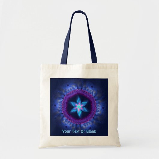 Tote Bag Magène rose-bleu (Devant)