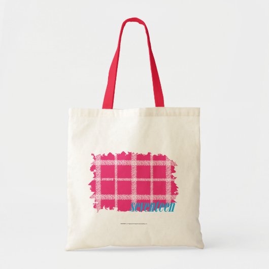 Tote Bag Magenta 4 de plaid (Devant)