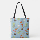 Tote Bag Magical Creatures Vintage Pattern (Dos)