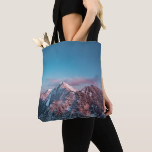 Tote Bag Magical sky above mountain Storžič, Slovenia