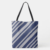 Tote Bag Magicien Bleu et Gris (Dos)