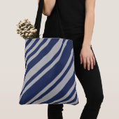 Tote Bag Magicien Bleu et Gris (De près)