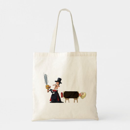 Tote Bag Magicien exécutant (Dos)