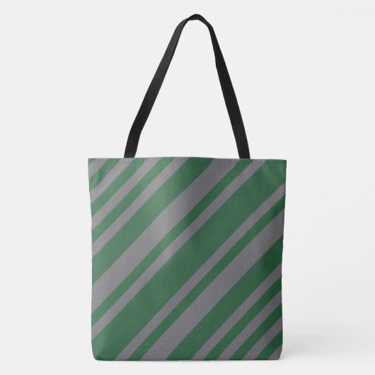 Tote Bag Magicien Vert et Gris (Devant)