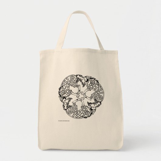 Tote Bag Magick - loup (Devant)