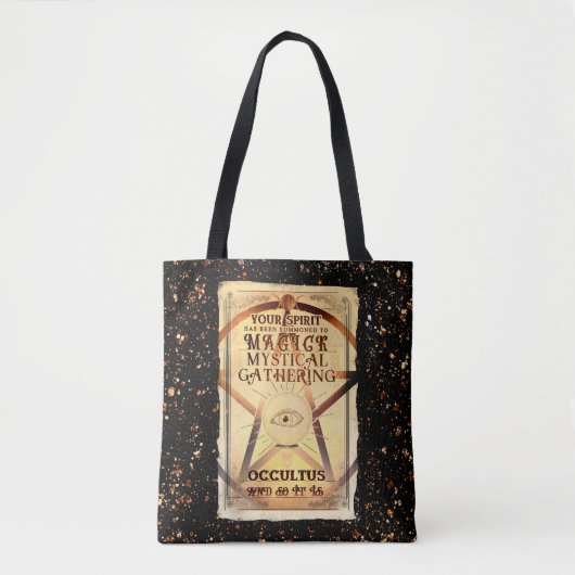 Tote Bag Magick Mystical Gthering Magic Fortune Teller Eye (Devant)