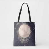Tote Bag Magie de Lune de Rêve Étincelles Cosmiques (Devant)