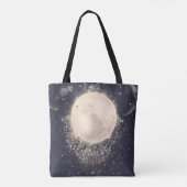 Tote Bag Magie de Lune de Rêve Étincelles Cosmiques (Dos)