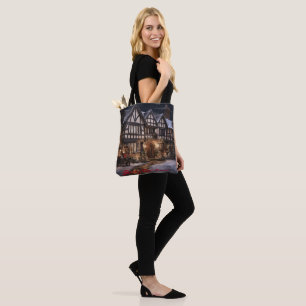 Tote Bag Magie de Noël rustique