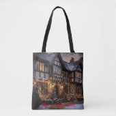 Tote Bag Magie de Noël rustique (Devant)