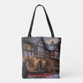 Tote Bag Magie de Noël rustique (Dos)