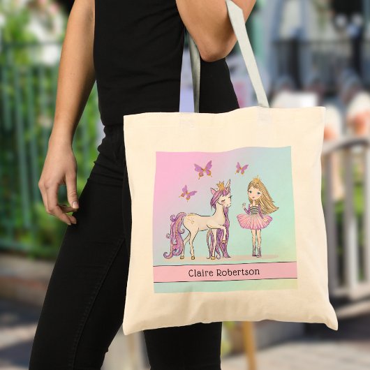 Tote Bag Magie "My Unicorn"