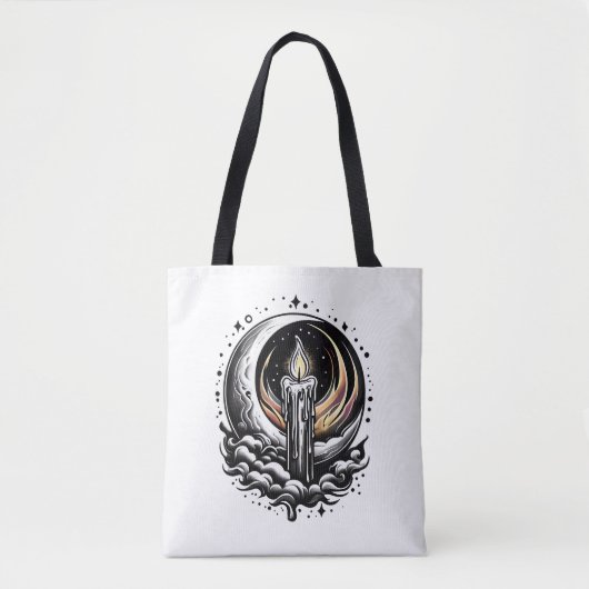 Tote Bag Magie sur la Lune (Devant)