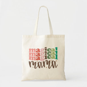 Tote Bag Magique Mama Retro Jours fériés Super de Noël