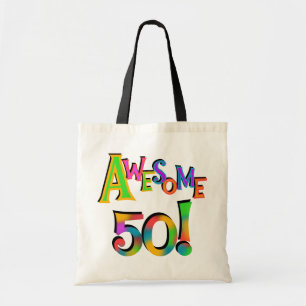 Tote Bag Magnifique 50 T-shirts et cadeaux d'anniversaire
