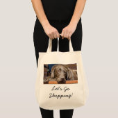 Tote Bag Magnifique Récupérateur de chocolat Labrador (Devant (produit))