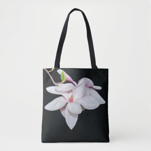 Tote Bag Magnolia blanc (Devant)